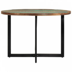 vidaXL Tömör újrahasznosított fa étkezőasztal 110 x 75 cm (338480) - plaza8