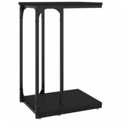 vidaXL Fekete színű szerelt fa kisasztal 40 x 30 x 60 cm (825817)