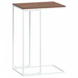 vidaXL Fehér szerelt fa kisasztal 40 x 30 x 59 cm (343094) - plaza8