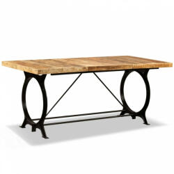 vidaXL Étkezőasztal tömör nyers mangófa 180 cm (244801) - plaza8
