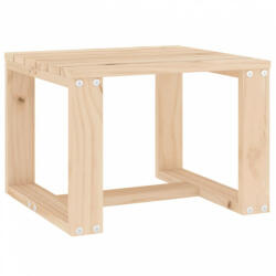 vidaXL Kerti tömör fenyőfa kisasztal 40x38x28, 5 cm (825079) - plaza8