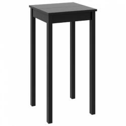vidaXL Fekete mdf bárasztal 55 x 55 x 107 cm (240379)