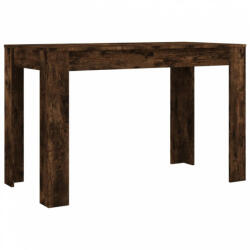 vidaXL Füstös tölgy színű szerelt fa étkezőasztal 120 x 60 x 76 cm (838189) - plaza8
