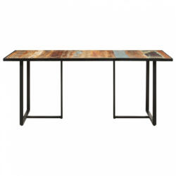 vidaXL Tömör újrahasznosított fa étkezőasztal 180 cm (320696) - plaza8