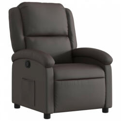 vidaXL Barna valódi bőr dönthető fotel (371790) - plaza8