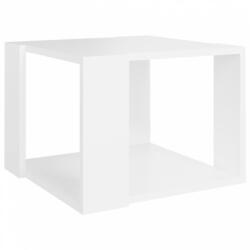 vidaXL Fehér szerelt fa dohányzóasztal 40 x 40 x 30 cm (806310) - plaza8