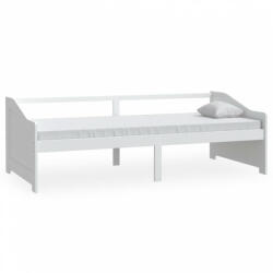 vidaXL Fehér 3-személyes tömör fenyőfa kanapéágy 90 x 200 cm (322165)