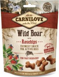 CARNILOVE Dog Crunchy Snack Vaddisznóhús - Csipkebogyó 200 g ( Wild Boar - Rosehips )