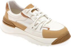 Gryxx Pantofi casual GRYXX albi, 2318, din material textil si piele naturala 38
