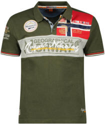 Geographical Norway tricou polo pentru bărbați KIDNEY MEN Kaki L
