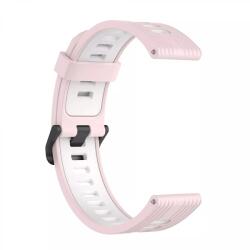 Techsuit Curea pentru Huawei Watch GT 2 (46mm)/GT 2 Pro/GT 3 Pro (46mm)/Ultimate, Xiaomi Watch S1 - Techsuit Watchband 22mm (W002) - Pink (KF239527) - casacuhuse