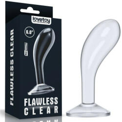 Lovetoy Plug anal transparent Flawless Clear Prostate Plug 15cm (6970260905886)