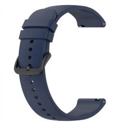 Techsuit Curea pentru Samsung Galaxy Watch 4/5/Active 2, Huawei Watch GT 3 (42mm)/GT 3 Pro (43mm) - Techsuit Watchband 20mm (W001) - Dark Blue (KF2317511) - casacuhuse