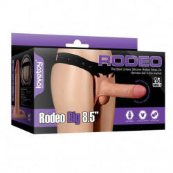 Lovetoy Strap on realist din silicon moale Rodeo Big 8.5'' Silicon Moale 21.25cm (6970260905497)
