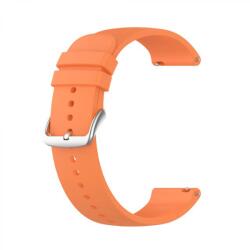 Techsuit Curea pentru Samsung Galaxy Watch (46mm) / Gear S3, Huawei Watch GT / GT 2 / GT 2e / GT 2 Pro / GT 3 (46 mm) - Techsuit Watchband 22mm (W001) - Orange (KF239516) - casacuhuse