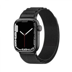 Techsuit Curea pentru Apple Watch 1/2/3/4/5/6/7/8/9/SE/SE 2 (38/40/41mm) - Techsuit Watchband (W037) - Black (KF2310828) - casacuhuse - 77,99 RON