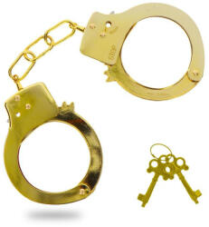 TOY JOY Metal Handcuffs, gold (8713221828446)