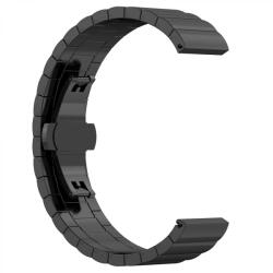 Techsuit Curea pentru Samsung Galaxy Watch 4/5/Active 2, Huawei Watch GT 3 (42mm)/GT 3 Pro (43mm) - Techsuit Watchband (W012) - Black (KF2317495) - casacuhuse