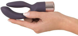 Elegant Series Mini Vibrator iepure din silicon, extrem de flexibil Elegant Series Mini Double Vibe (15, 2 cm) (4024144632565)