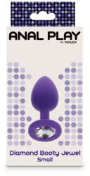 ToyJoy Dop anal Diamond Booty Jewel Small, Purple (7cm) (8713221831187)