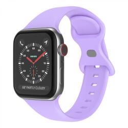 Techsuit Curea pentru Apple Watch 1/2/3/4/5/6/7/8/9/SE/SE 2/Ultra/Ultra 2 (42/44/45/49mm) - Techsuit Watchband (W031) - Purple (KF239486)