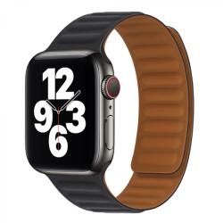 Techsuit Curea pentru Apple Watch 1/2/3/4/5/6/7/8/9/SE/SE 2 (38/40/41mm) - Techsuit Watchband (W035) - Negru (KF239478)