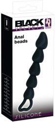 Black Velvets Margele anale în formă de inimă Anal beads Silicon 18.5cm (4024144523399)