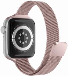 Techsuit Curea pentru Apple Watch 1/2/3/4/5/6/7/8/9/SE/SE 2/Ultra/Ultra 2 (42/44/45/49mm) - Techsuit Watchband (W034) - Pink (KF239499)