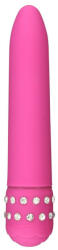 ToyJoy Vibrator clasic elegant, usor de utilizat Diamond Superbe Vibe, Pink (15.5cm) (8713221358073) Vibrator