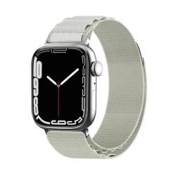 Techsuit Curea pentru Apple Watch 1/2/3/4/5/6/7/8/9/SE/SE 2 (38/40/41mm) - Techsuit Watchband (W037) - Star White (KF2310834)