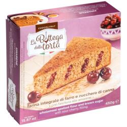 La Bottega della Torta Кейк с Лимец, Кафява Захар и Пълнеж от Вишни 450г