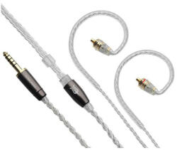 Meze Audio 2.5mm to MMCX audiophile földfüggetlen ezüstözött kábel