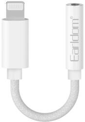 Earldom Преходник Earldom ET-OT68 Lightning към 3.5mm F, 0.12m, Бял - 40368