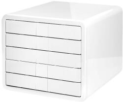 HAN Irattartó HAN i-Box A4/C4 5 fiókos fehér (1551-12) - papir-bolt