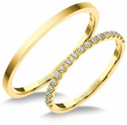 Úristen, házasodunk! Uh9013sb Karikagyűrű Gyémánt Kövekkel