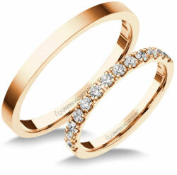 Úristen, házasodunk! Uh9016rb Karikagyűrű Gyémánt Kövekkel