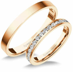 Úristen, házasodunk! Uh9026rb Karikagyűrű Gyémánt Kövekkel