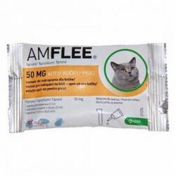  KRKA Pipeta Antiparazitara Pisica Amflee Spot-On, 50 mg