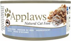 Applaws Cat Adult Ocean Fish in Broth 24x70 g peste oceanic in supa