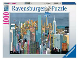 Ravensburger Puzzle 1000 db - New Yorkban vagyok (12000784)