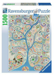 Ravensburger Puzzle 1000 db - Kék fa (17598)