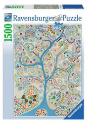 Ravensburger Puzzle 1500 db - Kék fa (17598)