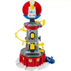 Spin Master Mancs őrjárat - Óriás őrtorony fénnyel és hanggal, Chase figurával és rendőrautóval (6053408) - morzsajatekbolt