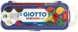 GIOTTO Vízfesték GIOTTO Aquarelli 30 mm 12 szín/készlet - rovidaruhaz
