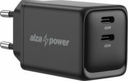 AlzaPower G500CC Fast Charge 45W - fekete (APW-CCG500CCB)