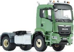 Wiking MAN TGS 18.510 4x4 BL 2-axle tractor "Ackerdiesel", model vehicle (green) Figurina