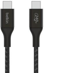Belkin Cablu de date Belkin CAB015BT1MBK, USB-C - USB-C, 1m, Black (CAB015BT1MBK)