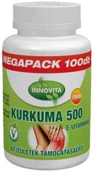 Innovita Kurkuma 500 E-vitaminnal kapszula Megapack 100X