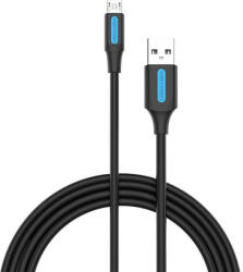 Vention Cablu USB 2.0 A la Micro-B 3A 0, 25 m Vention COLBC negru (056518)