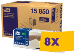 Tork Xpressnap® Extra Soft fehér adagolós szalvéta 1000 lapos - 15850 (Karton - 8 csg) (15850)